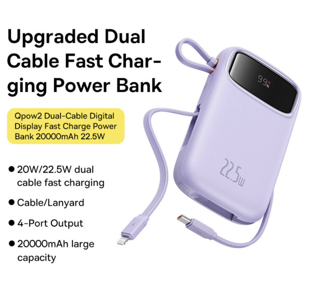 Baseus 20000mAh PD Fast Charging